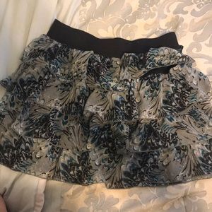 Black and blue skirt SIZE M worn once